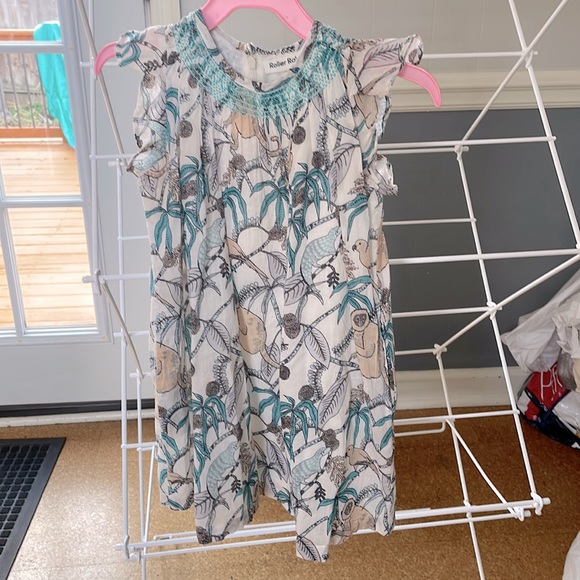 Roberta Roller Rabbit Other - NWOT Roller Rabbit Dress Monkey Print